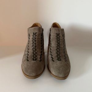 Suede Brown Booties